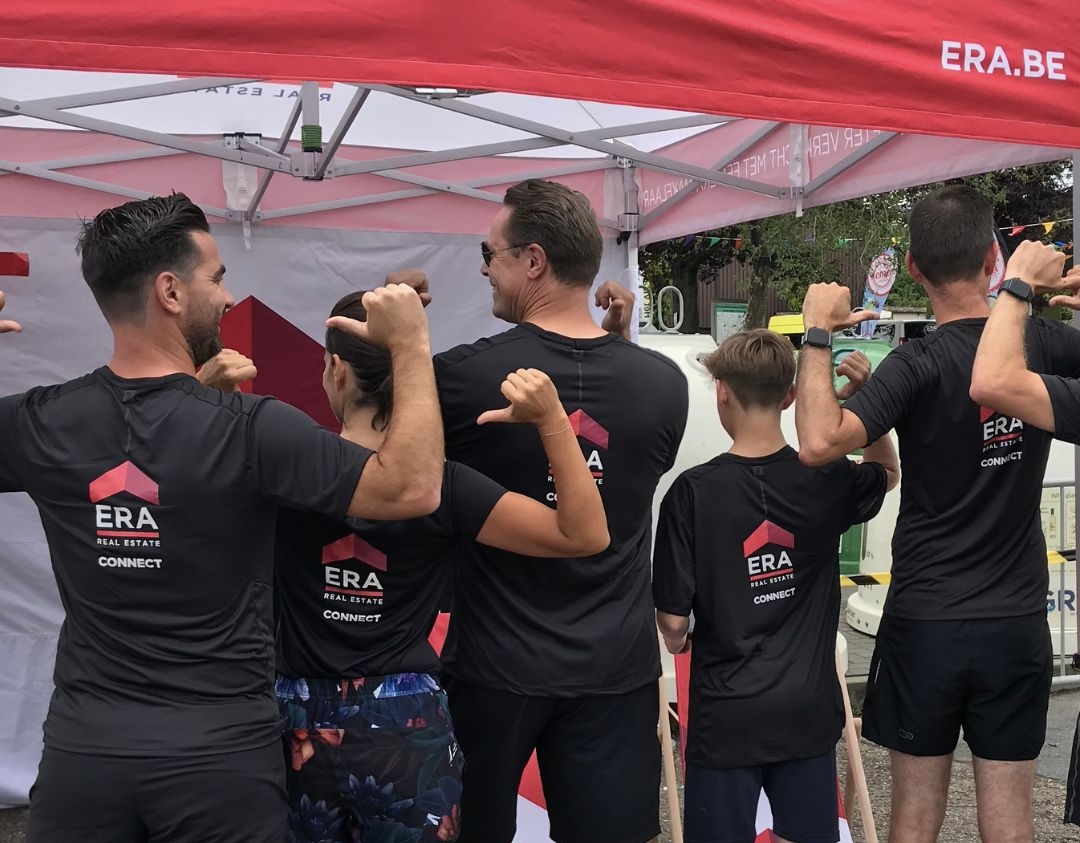 Team ERA CONNECT tijdens de Hoeselt Run van 2023