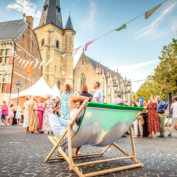 Stad Bilzen organiseert een muziekfestival.