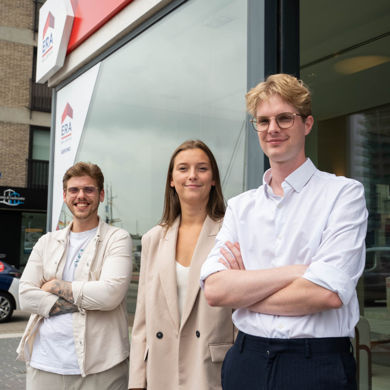 Team van ERA SERVIMO in Oostende.