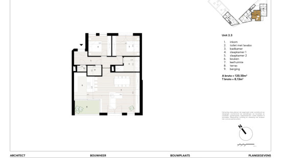 Kruisstraat - 4B - 0203 - Type B-2K - 8420