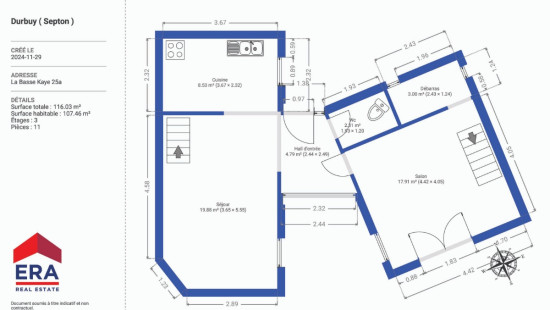 La Basse Kaye - 25a - - 6940