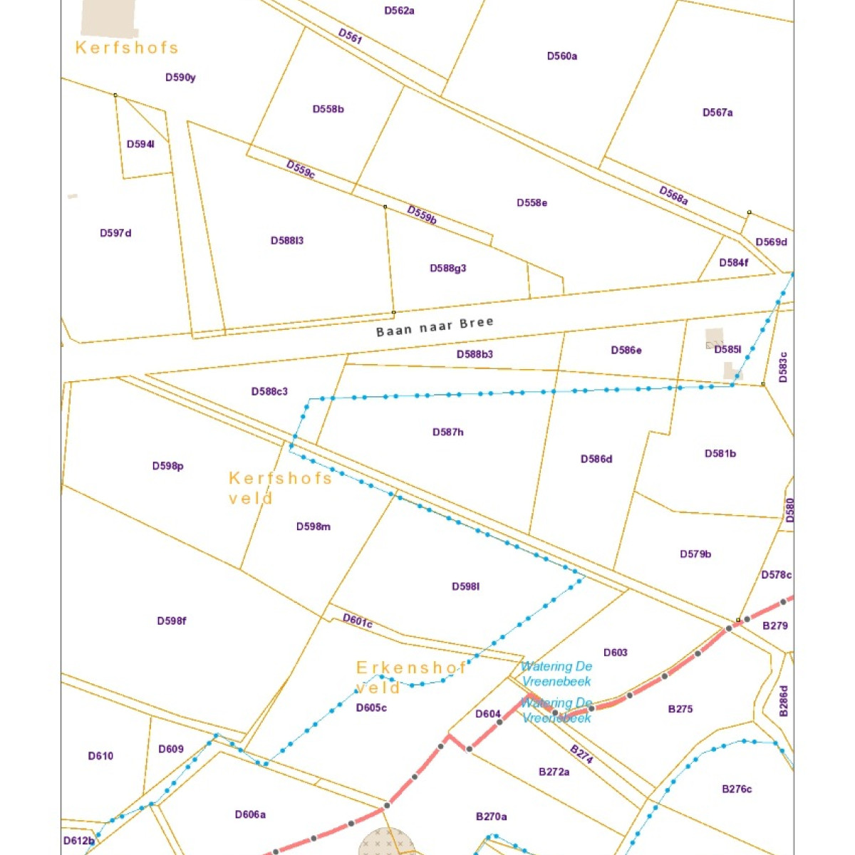 Baan naar Bree - z/n - - 3990