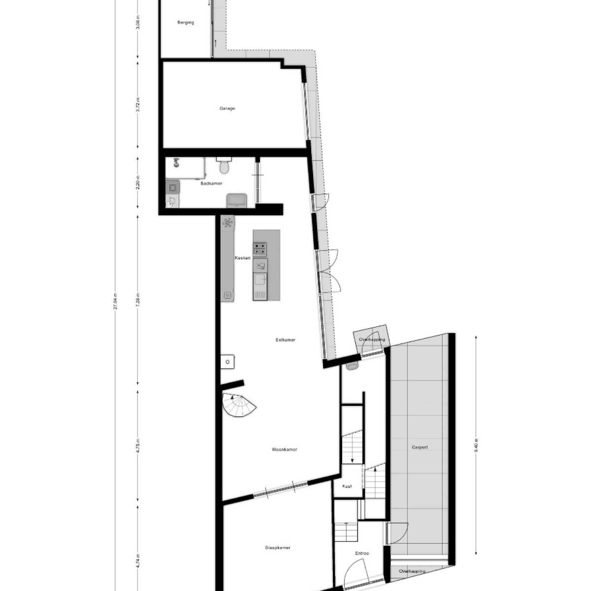 Binnenstraat - 32 - - 9300